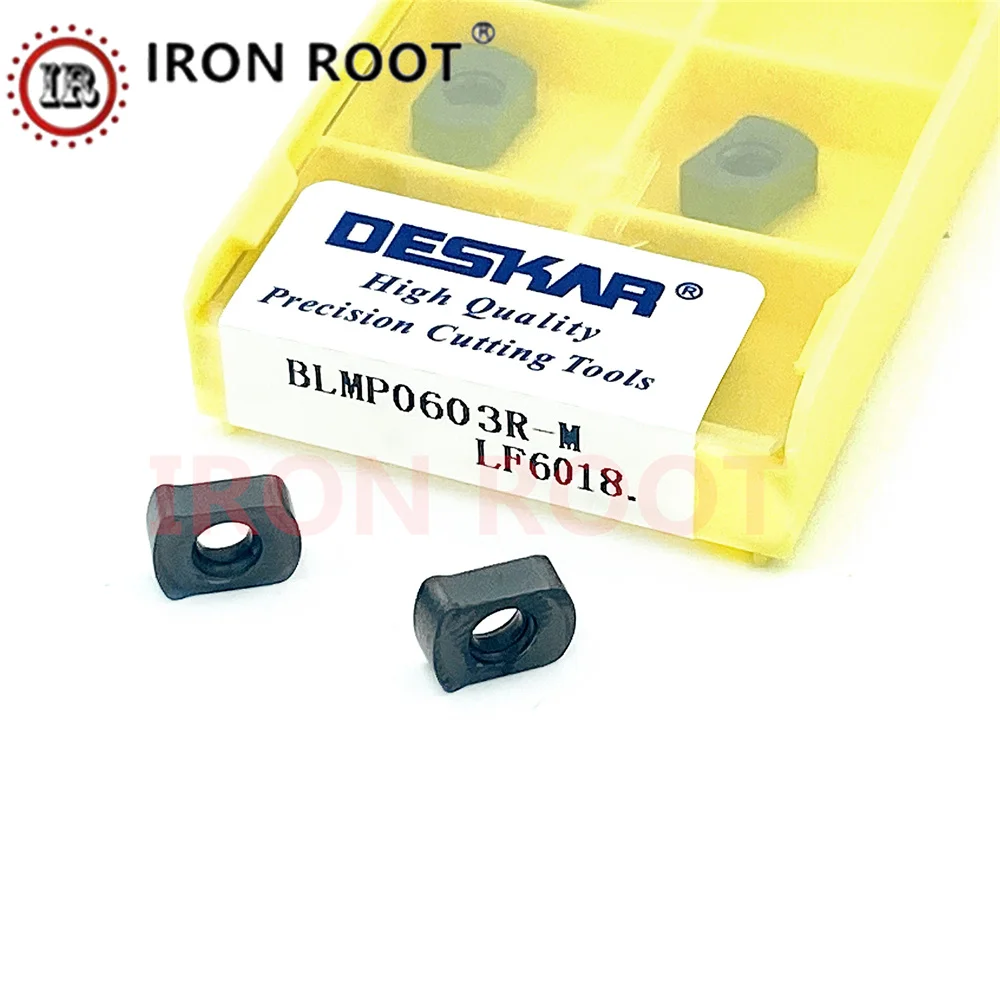 DESKAR طحن إدراج BLMP0603R-M LF6018 LF6028 آلات طحن كربيد أدوات تحول المعادن أدوات تحول باستخدام الحاسب الآلي ل BLMP0603