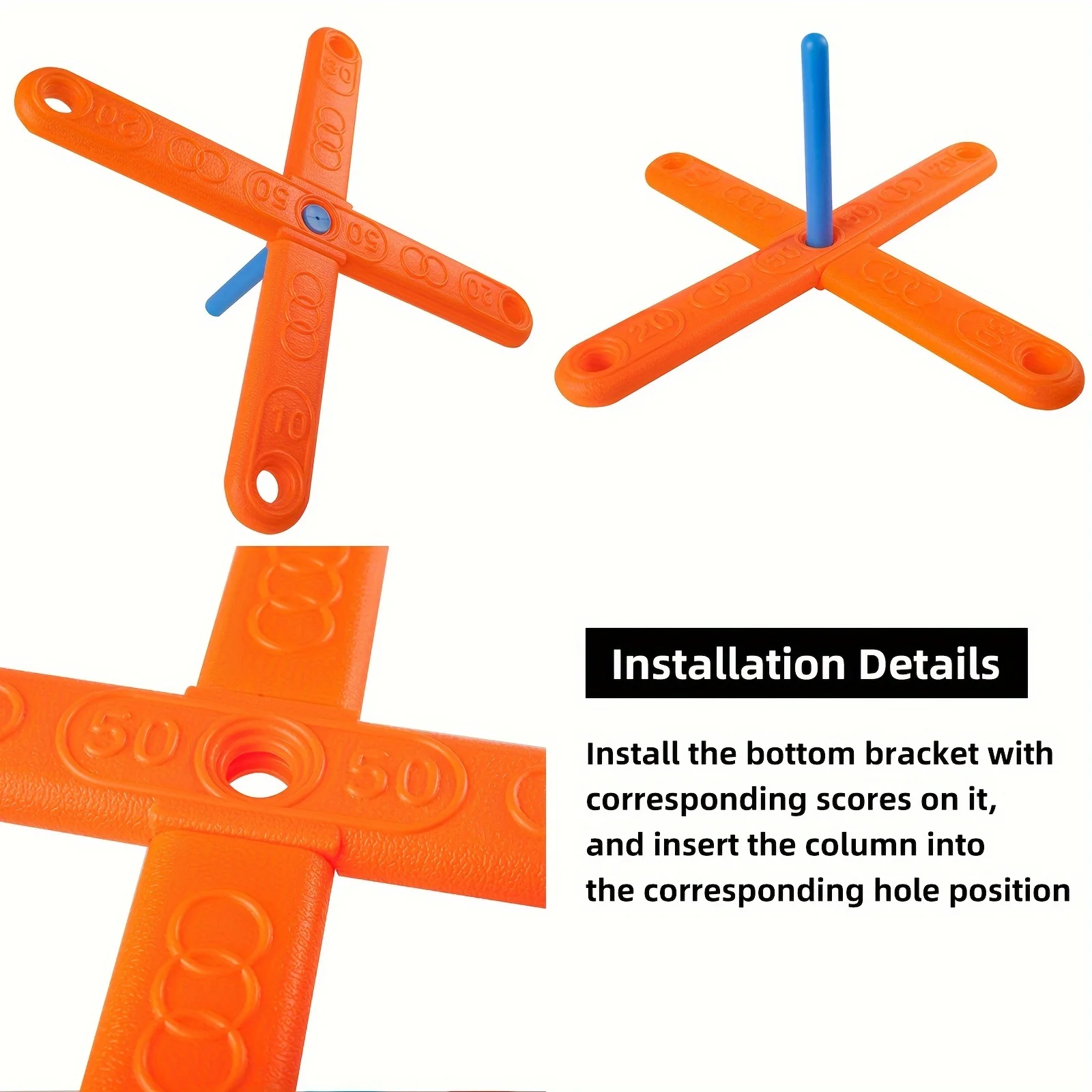 ของเล่นโยนแหวน แหวนแบบโต้ตอบโยนเกมการศึกษาปฐมวัย กีฬาและฟิตเนส เกมซ้อนแหวนสนุก