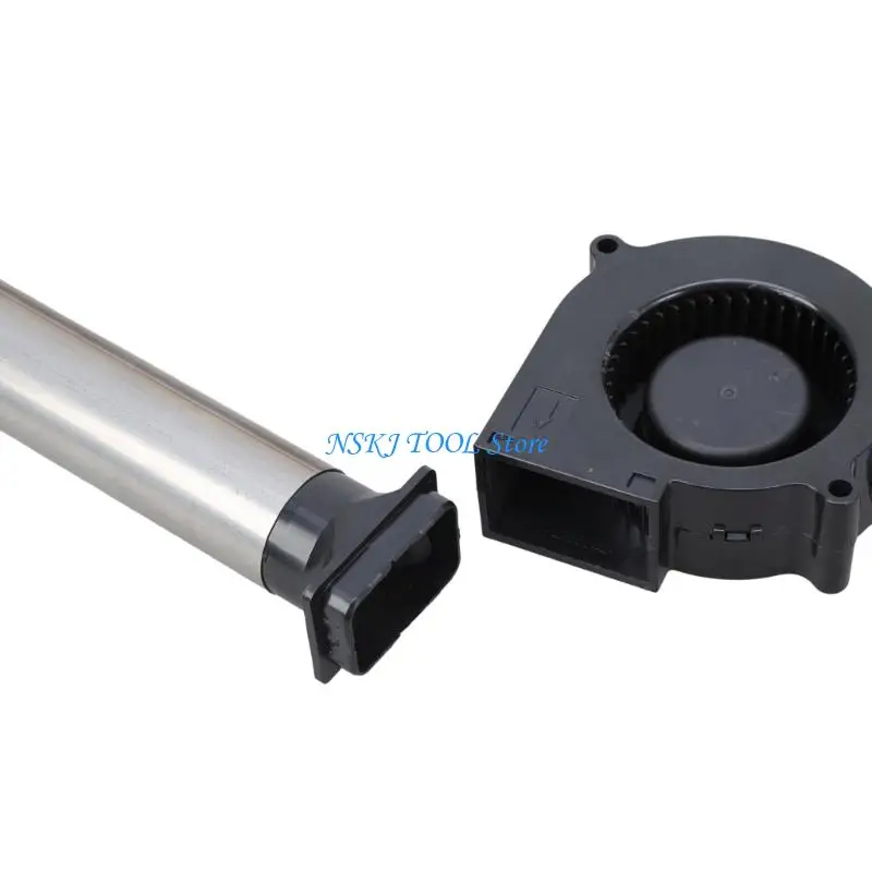 L8RC Delicate High Airflows 12V Blower Fan With Variable Speed Control For Outdoor Cooking