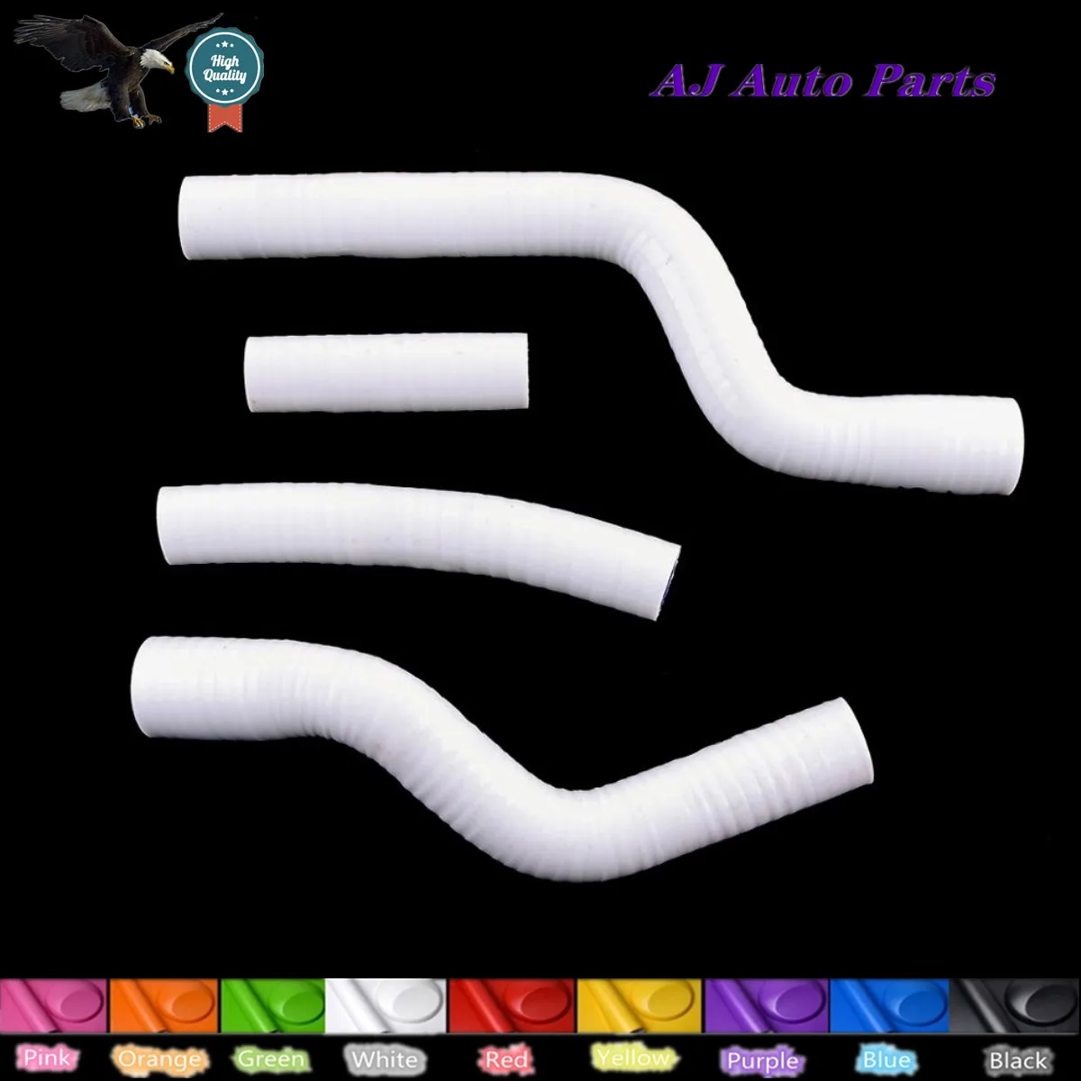 For YAMAHA YZ250F YZF250 2007-2009 2008 Silicone Coolant Radiator Hose Kit （3 -PLY Hose ）