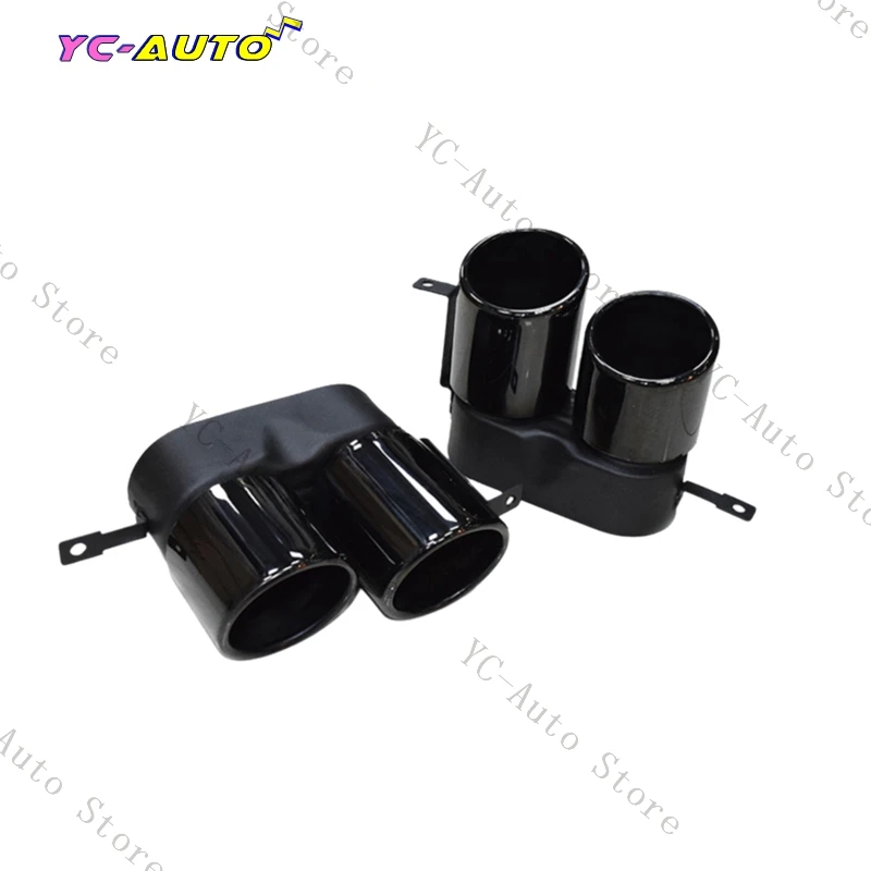 Rear Exhaust Tips Tailpipes Modified Exhaust Tip Nozzle Car Accessories For BMW 3 Series G20 G21 G28 330i M340i