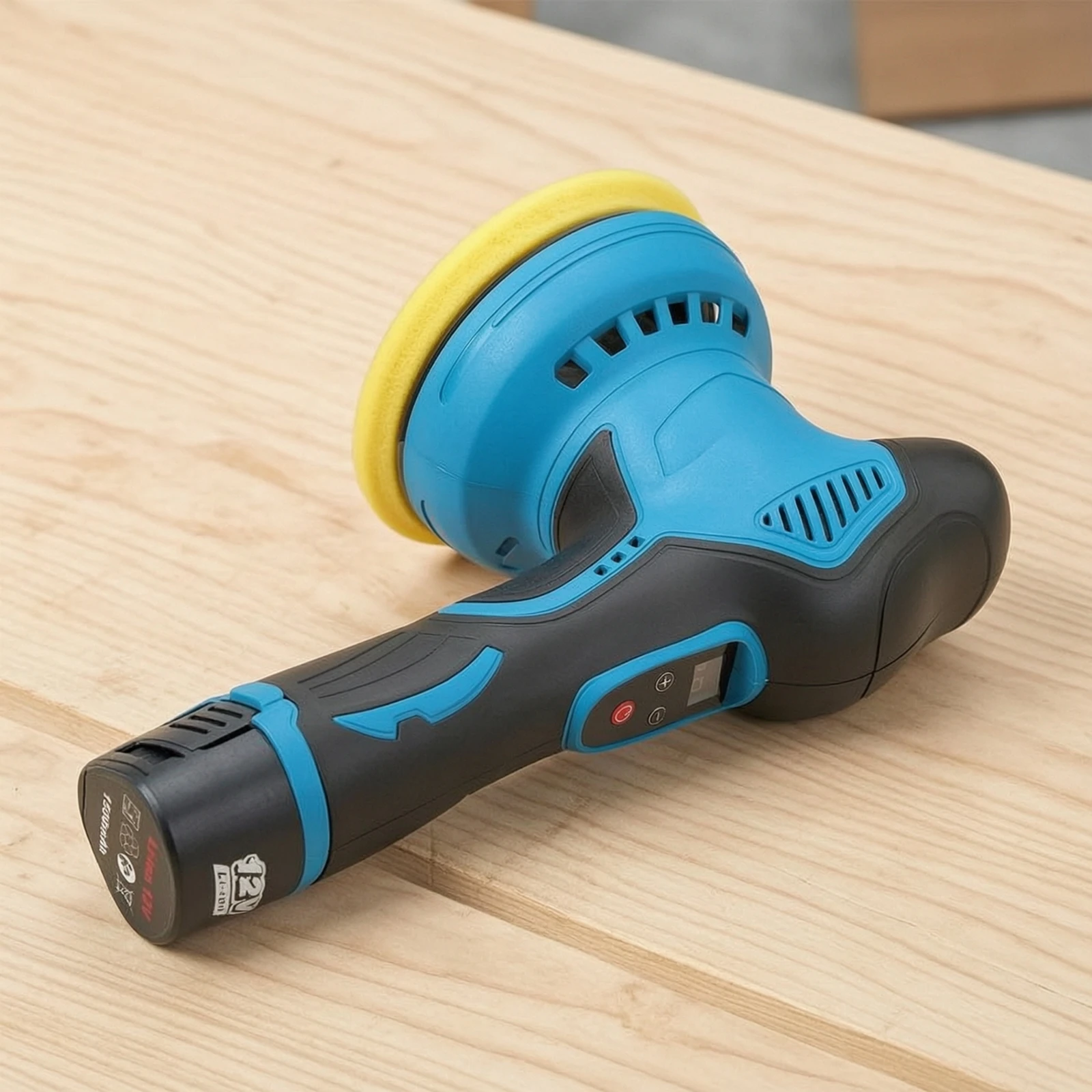Cordless Polisher Rechargeable Car Polisher with Battery Car Polisher Portable Polishing Machine for Auto Care, Garage