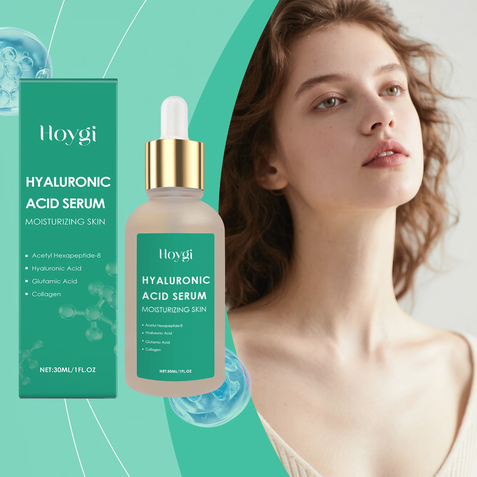 Hyaluronic Acid Essence Daily Moisturizing and Hydrating Nourishing Skin Redness After Sunlight Moisturizing and Care Essence