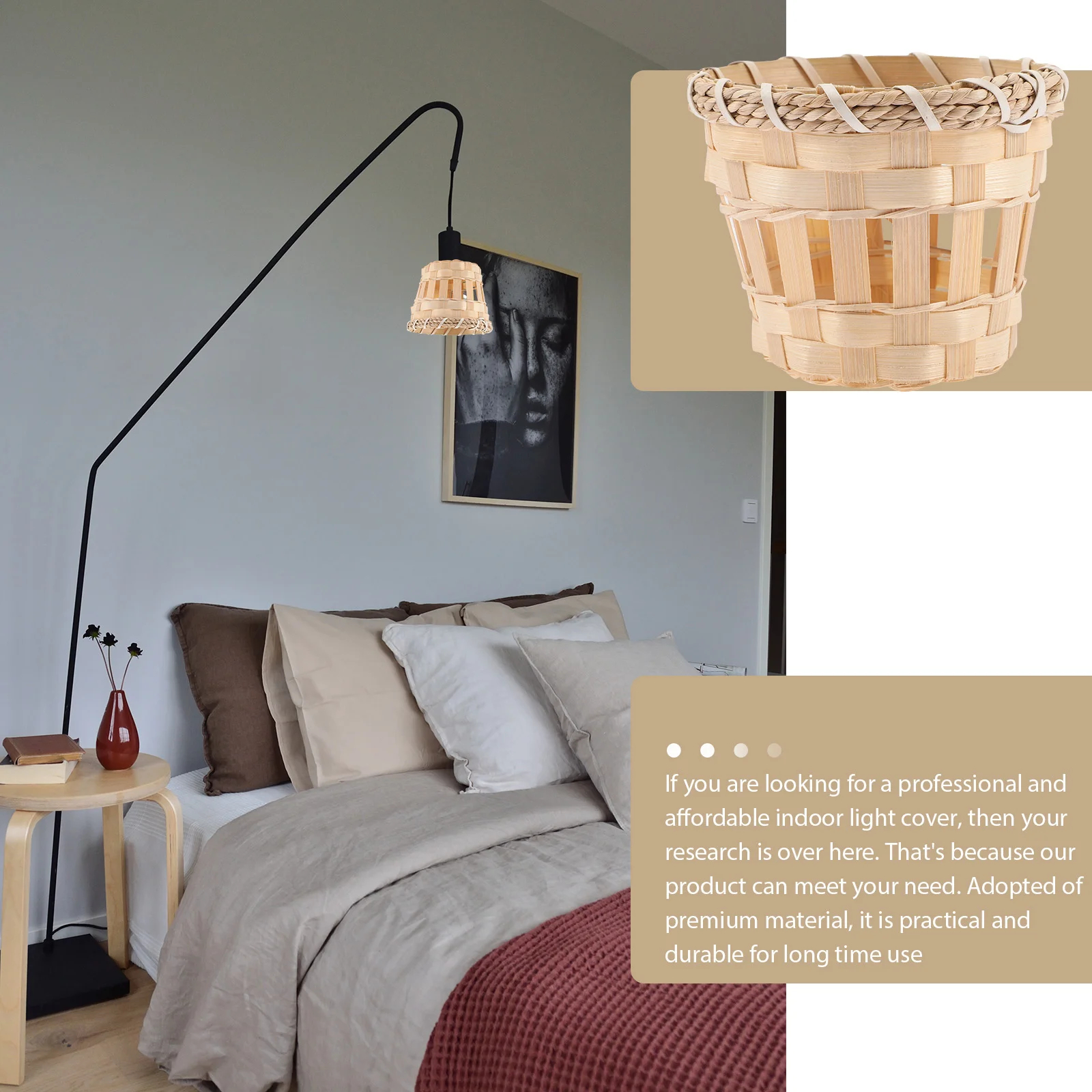 4 Pcs Home Decor Small Lampshade Chandelier Ceiling Household Shades Lampshades for