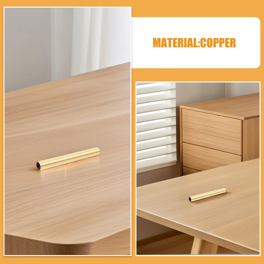 Przedłużka do lampy z gwintem M10, miedziana, w stylu vintage, element do samodzielnego montażu lamp ściennych, część do oprawy oświetleniowej, końcówka do oprawy oświetleniowej.