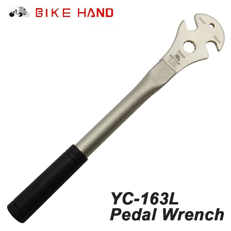 Repair Spanner BIKEHAND MTB Road Bike Bicycle Cycling Professional Foot pedals Wrench Repair Tools Alloy Steel Long Handle350mm