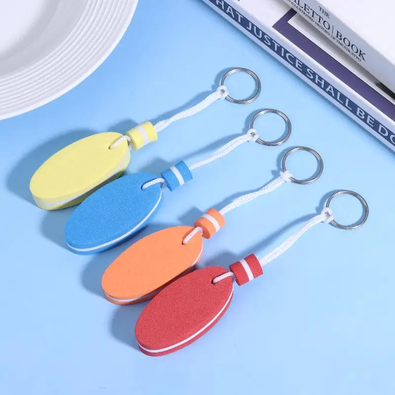 إيفا مقاوم للماء تعويم المفاتيح الملونة إيفا العوامة المفاتيح لعبة قلادة صغيرة إيفا العائمة المفاتيح مناسبة لتزيين حقيبة