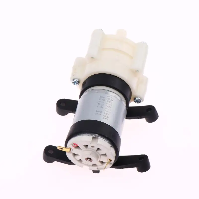 Bomba de agua R385, bomba de diafragma de 6-12V, pequeña bomba de agua en miniatura para el hogar, accesorios para pecera, juego de tetera, piezas