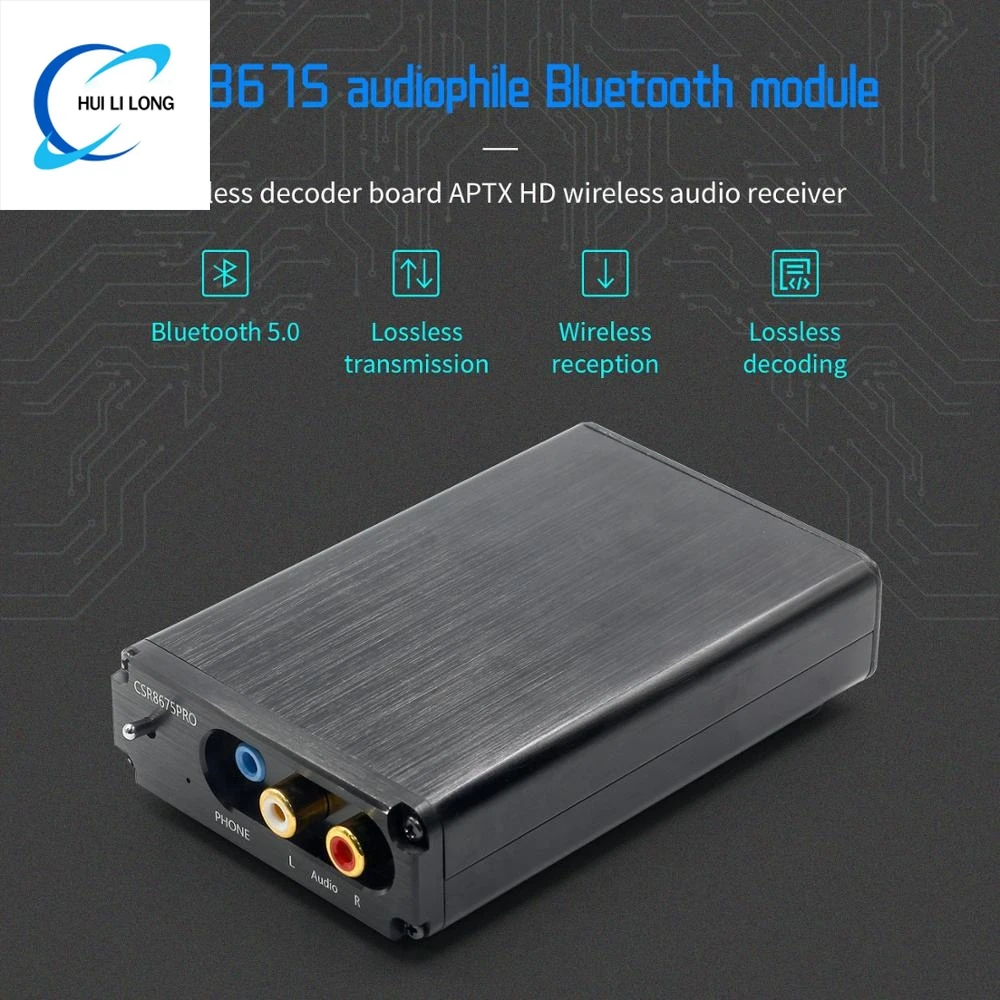 

CSR8675 audiophile Bluetooth module 5.0 lossless decoder board APTX HD wireless audio receiver LDAC