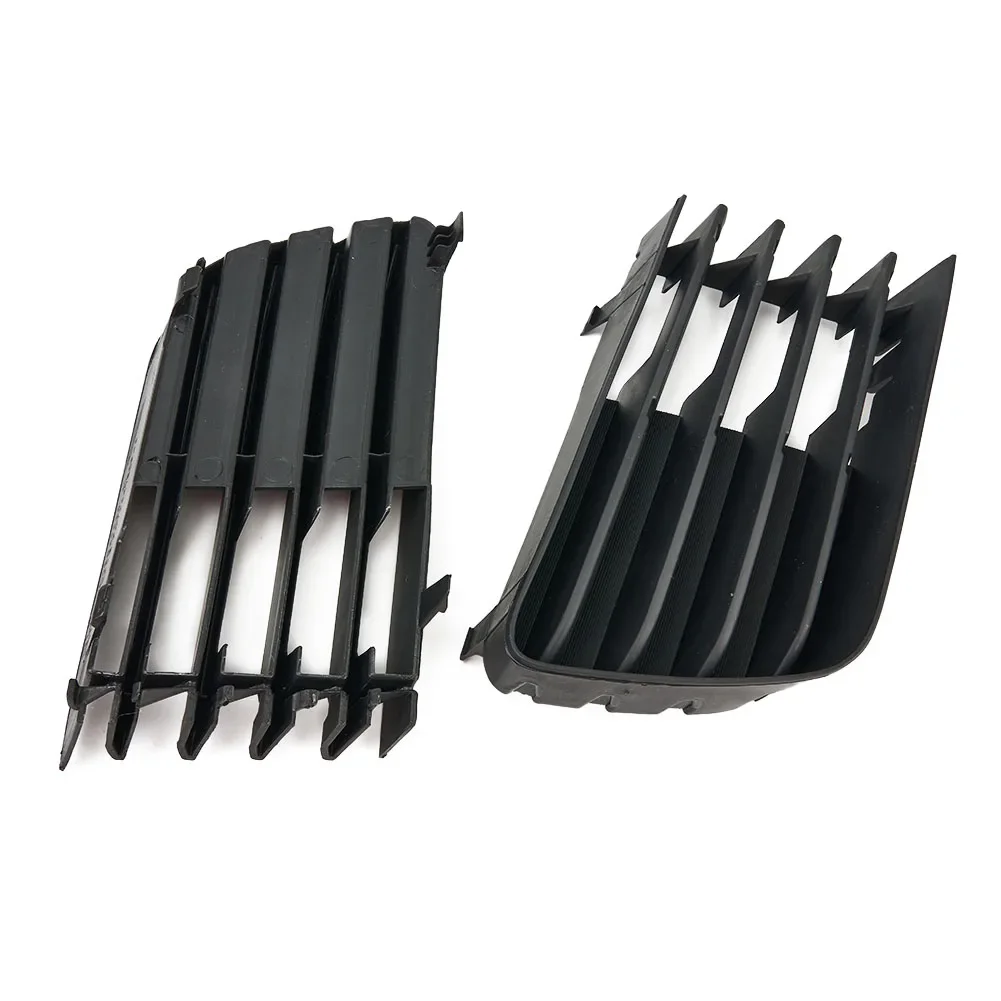 

2Pcs Car Front Lower Bumper Insert Grille Covers For Toyota Prius 2004-2009 5311247020 5311347020 Black Insert Grille Cover