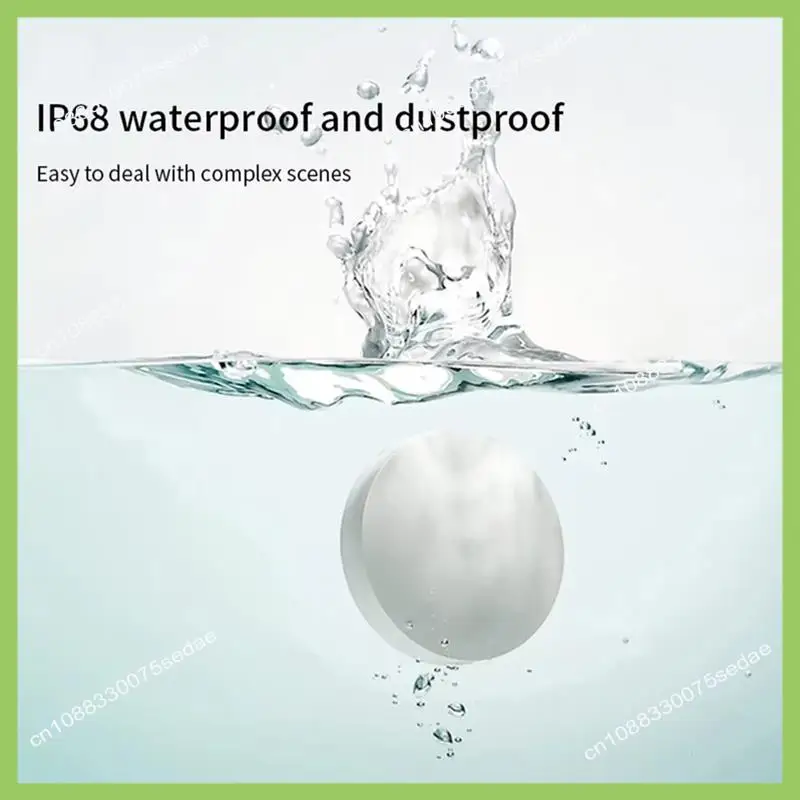 Y19A Overstromingslekdetector App Bewaking op afstand Zigbee Waterlekdetector met Zigbee Gateway