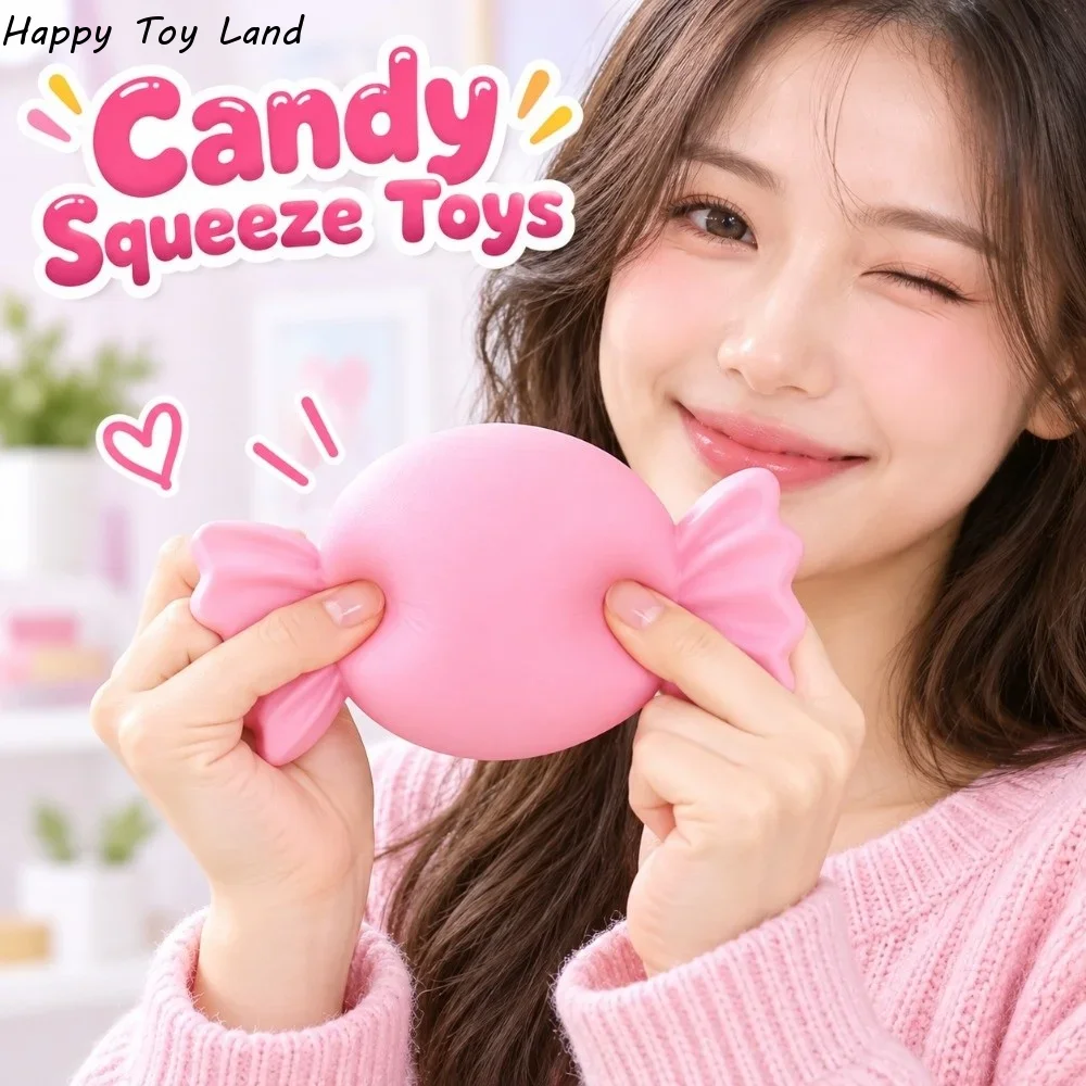 Plasticity Candy Squeeze Toys Super Soft Kneading Candy Squishy Toy Funny Hand Relax Realistic Candy Pinch Children's Gifts