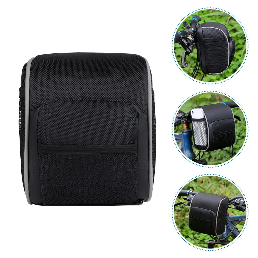 

Bike Frame Bag Waterproof Outdoor Cycling Front Frame Pouch Large Capacity Portable Bike Phone Storage Bicycles Pouch