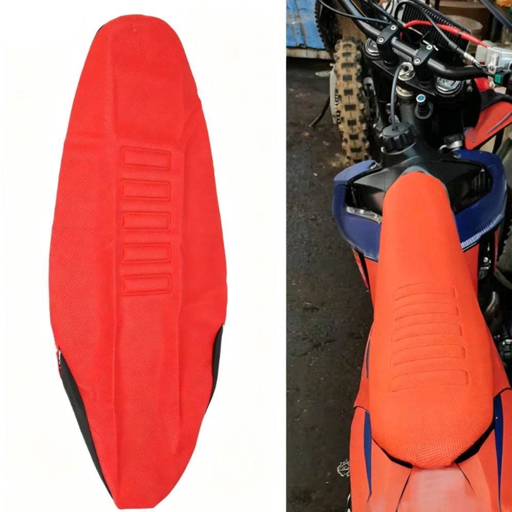 For KTM EXC Bosuer Hengjian Off-Road Gripper Seat Cover Anti-Slip Waterproof No-Drill Accesorios Moto Accessori Moto