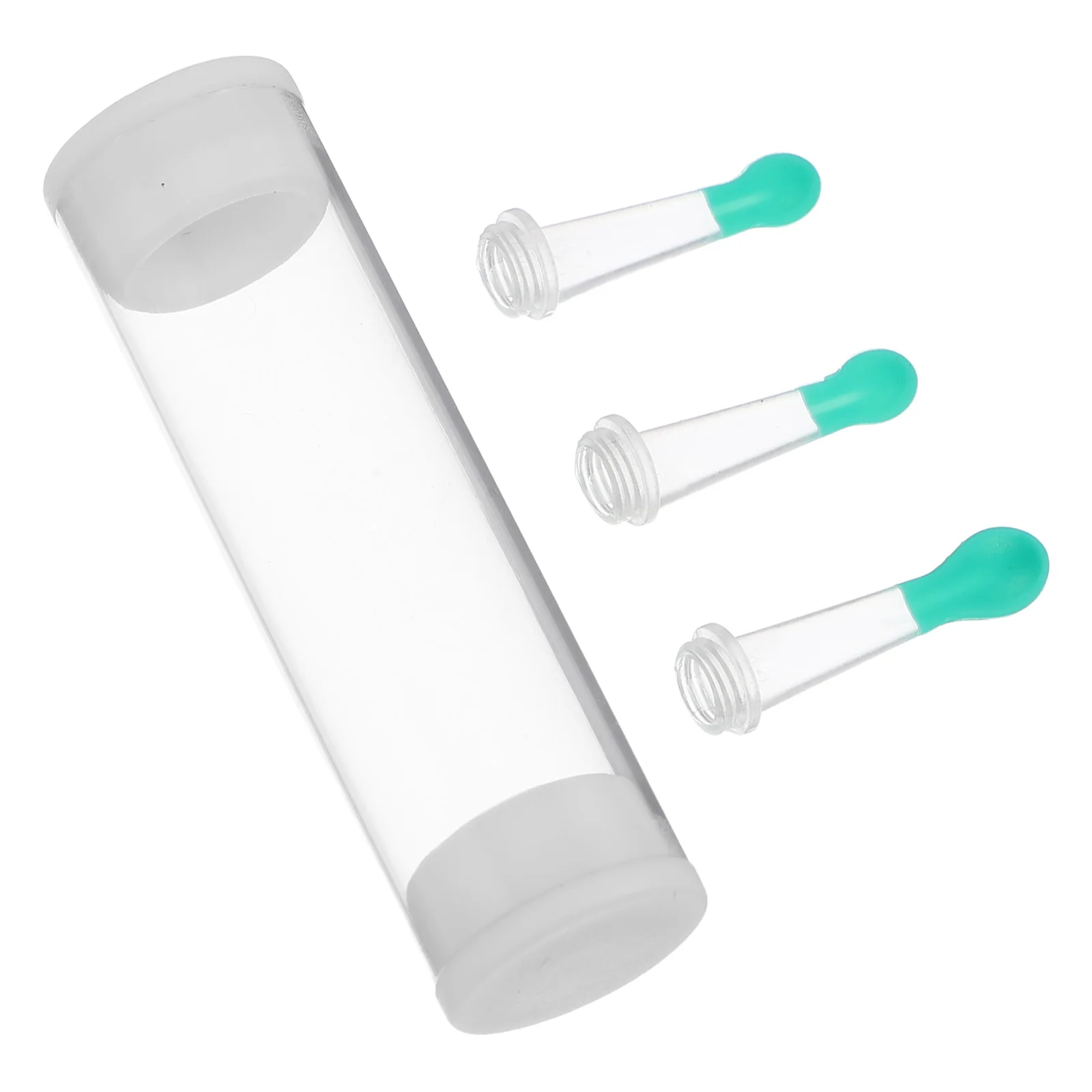 

3pcs Silicone Spoon Replacement Tips Soft Reusable Ear Wax Remover Tools For Safe Gentle Cleaning Ear Care Product