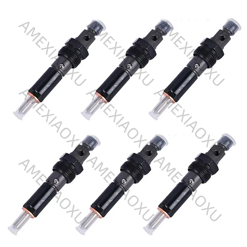 

6Pcs fuel injector For Cummins 6B 6BT 6BTA Fits for Dodge Ram 2500 3500 5.9L 0432133837 3283562 KDAL59P6 AMEXIAOXU