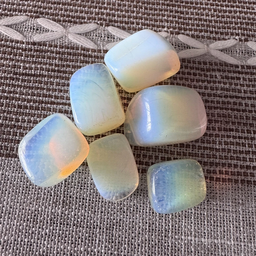 Wholesale 4pcs/lot Natural Oplite Tumbled Stone,Semi-Precious Gemstone Loose stone For Deceration 20-30mm