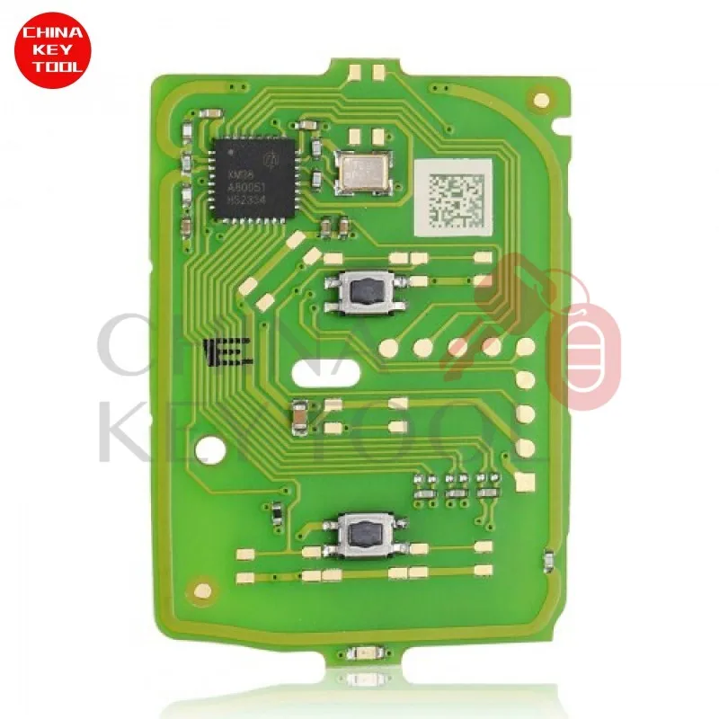 1PCS XHORSE XZBT42EN 2 Button For Honda Remote PCB With Key Shell