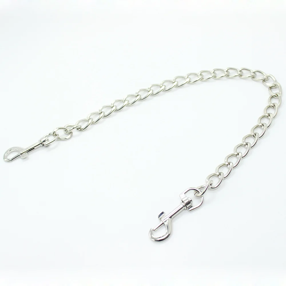 Double Ended Handcuff Accessories of Metal Chain Black Hook Products Extension Chain for Binding Gay - view 3