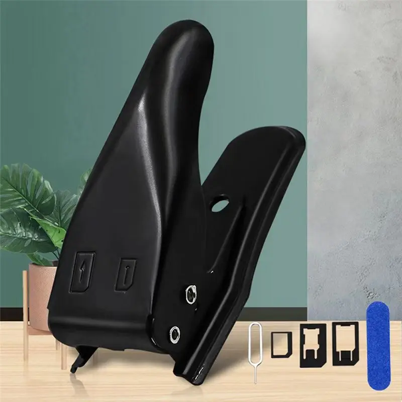 متعددة الوظائف المزدوج نانو مايكرو سيم بطاقة القاطع دعوى ل IP أندرويد الهاتف الذكي ملحق بطاقة المحمول قطع المقص