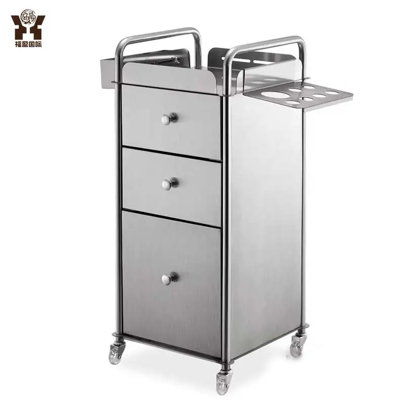 Barber Shop Tool Cabinet Multifunctional Storage Rack for Beauty Salon Display Cabinet