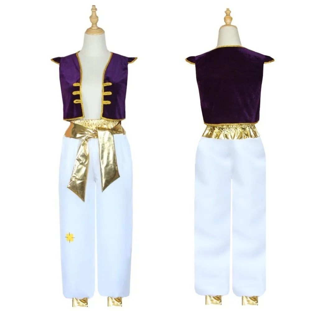

Halloween Costume Movie Real Version Aladdin Prince Performance Clothes Children's Cosplay Outfit Stage Performance Attire