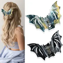 1pc New Bat Hair Clip Hair Accessories Creative and Bizarre Festival Dress up Shark Clip Hair Clip Hair Clip Grab Clip Headpiece