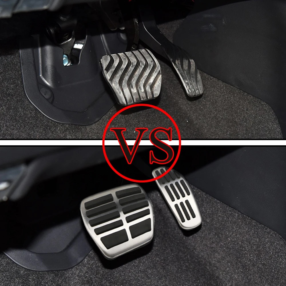 Car Foot Pedal Pad Cover For Renault Megane 4 IV MK4 2016 2017 2018 2019 2020 2021 2022 Brake Clutch Pedal Non Slip Pads Covers