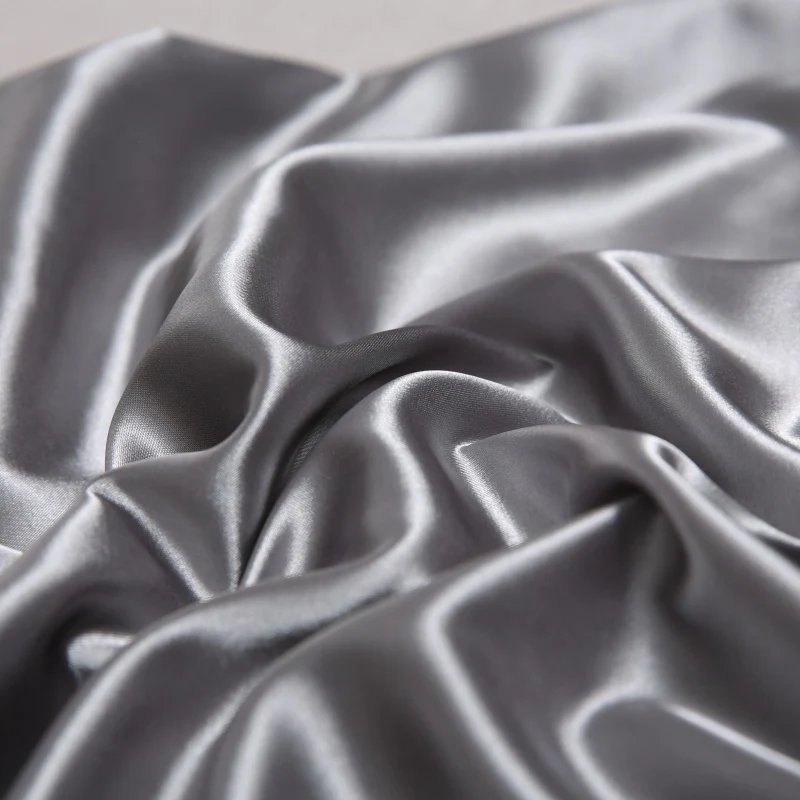 Luxury Satin Pillowcase Solid Color Envelope Pillow Case Bedding Bedroom Sleep Pillow Cover 48x74 50x75 50x90