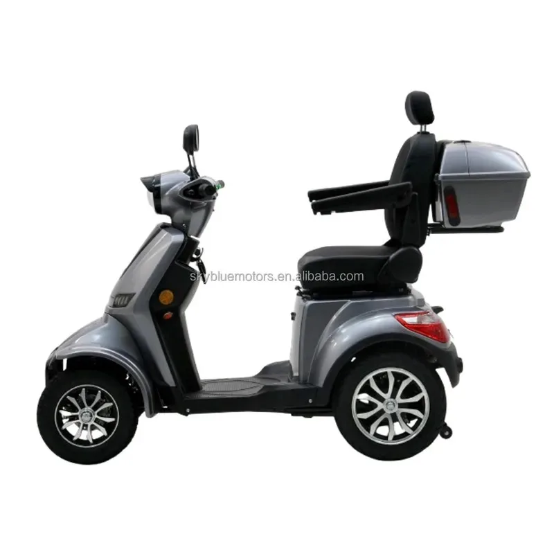 

High Quality Electric Mobility Scooter Electric 4 Wheeler Scooter Moped Motorbike 1000W 25Km/H SKD For Elder