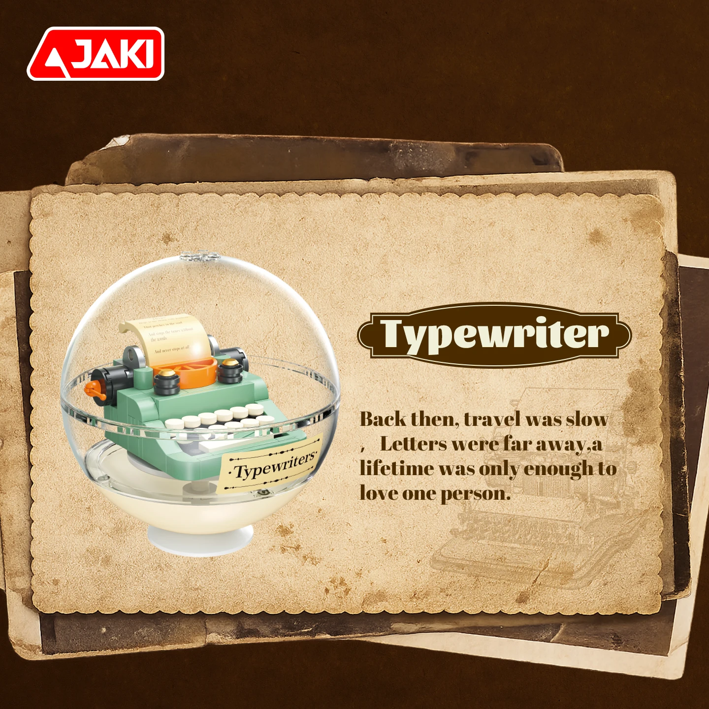 KJ013 Gashapon Stacking Toy Retro Electrical Building Blocks Home Creative Ornament Model Assembly Toy Kids' Birthday Gift