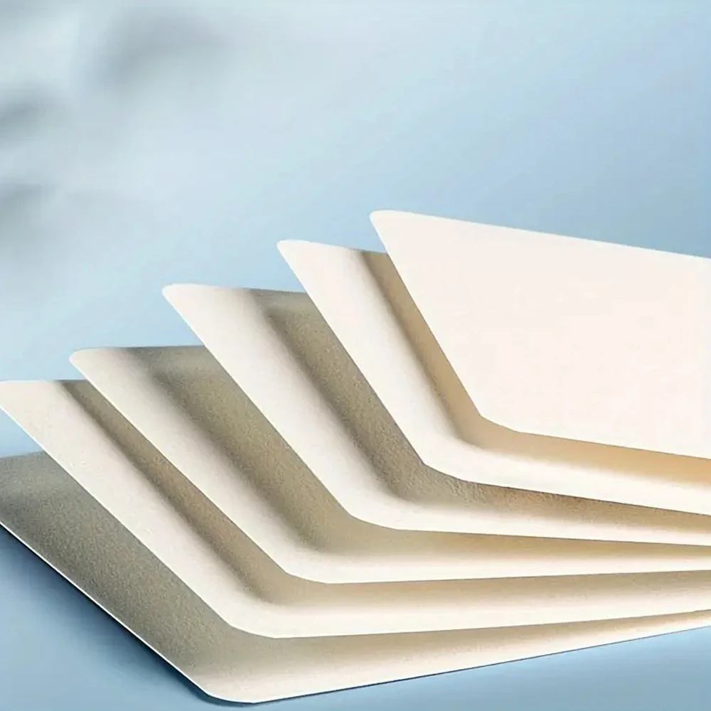 Professionelles quadratisches/rundes Aquarellpapier, 300 g, Aquarellpapier, Postkarte zum Malen, Schulkinder, Skizzieren, Zeichnen, 10–400 Blatt – Detail 8