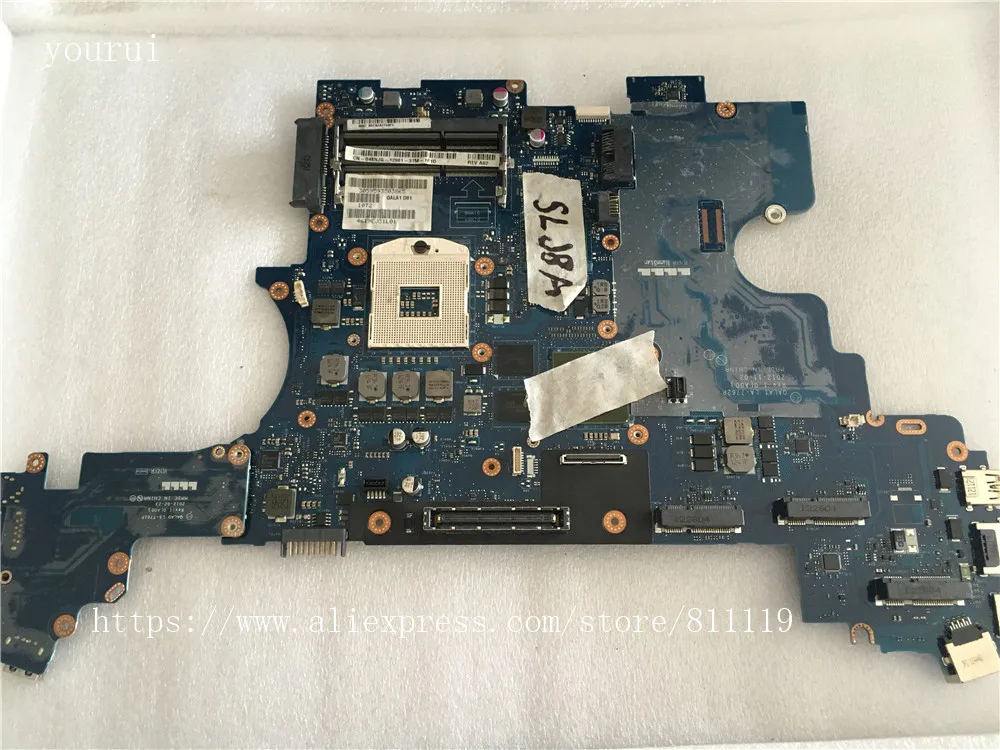 csrzsz 48njg 048njg cn048njg qala1 la7762p mainboard for dell latitude e6530 laptopmotherboard ddr3 100 working well 01