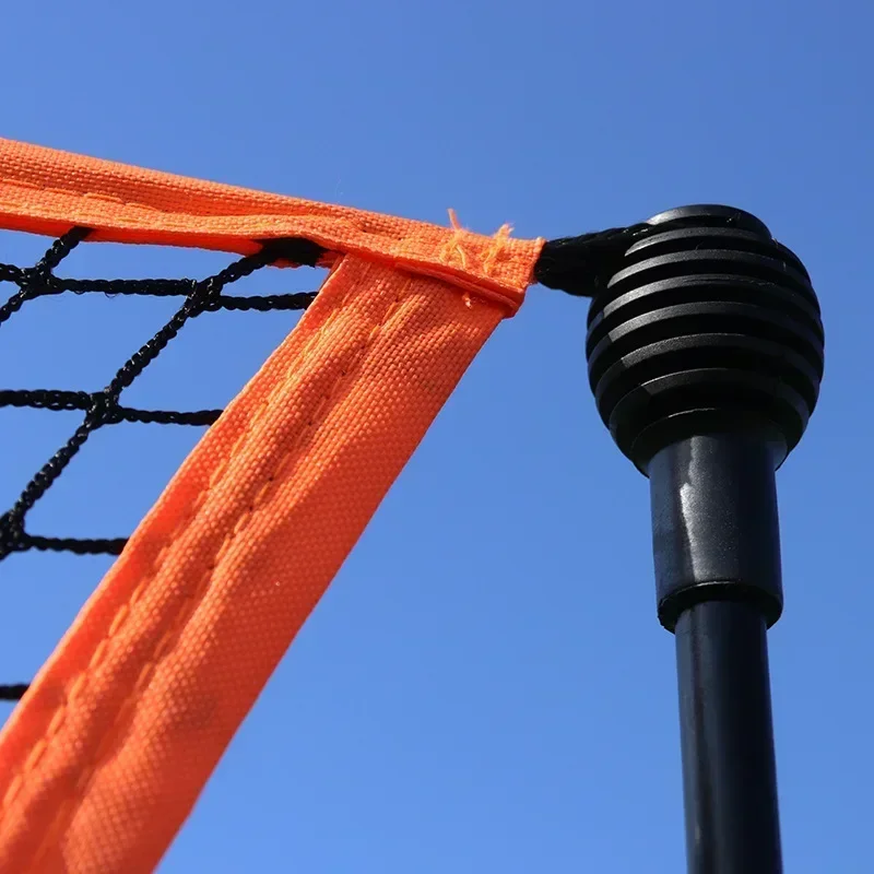 Upgrade Portable Football Portal Outside Training Aid Foot Tool Net Soccer Backboard Net Goalposts Are 1.8/2.1 Meters Target So