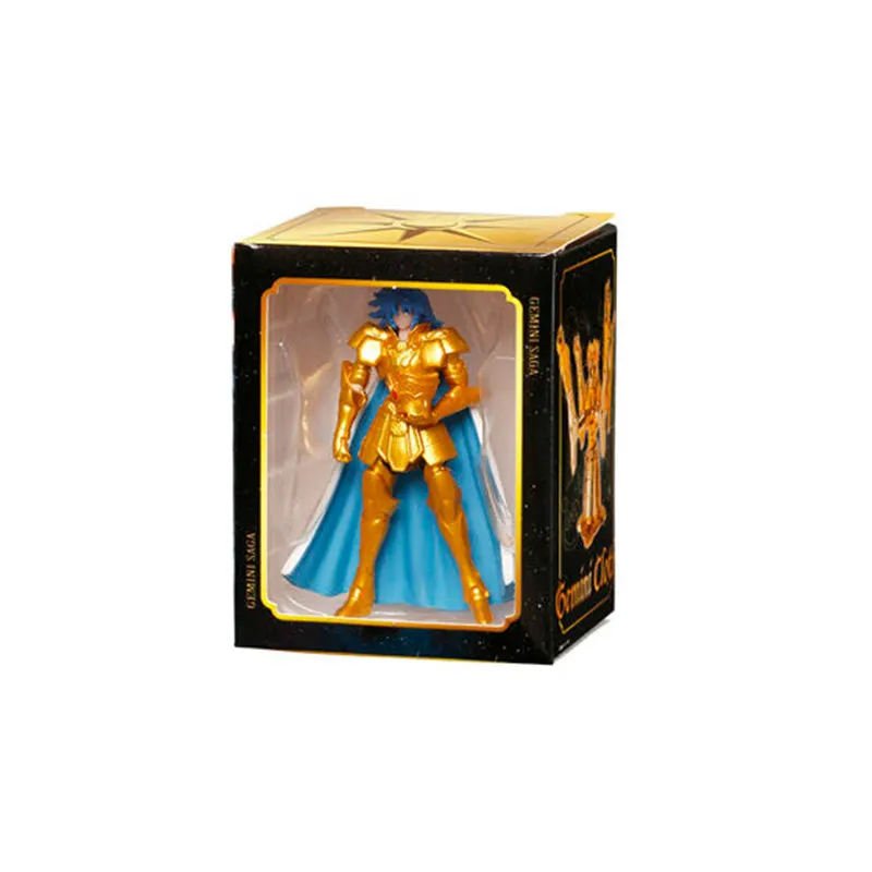 Bandai Saint Seiya Saint Cloth Myth Ex Cáncer Géminis Virgo Gashapon Figura en Miniatura en Caja Modelo Coleccionable Adorno de Escritorio