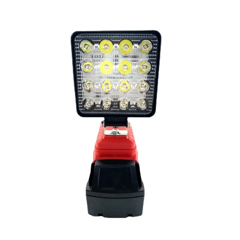 4 inch Wireless LED Work Light Spotlight For Milwaukee M&18 18V 18W Lithium Batteries Outside Working Tools Camping Supplies