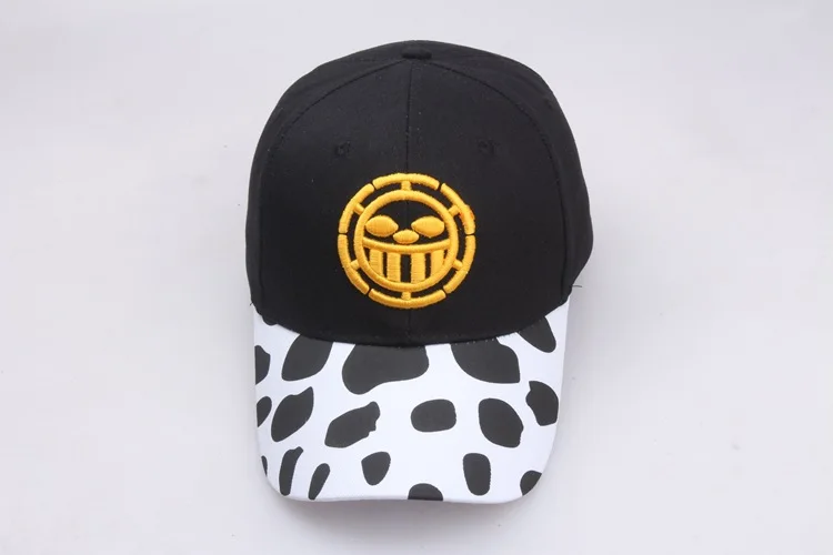 Anime Trafalgar Law Baseball Hat Cosplay Costumes Unisex White Spot Cap Accessories Eternal Memory Gift Prop