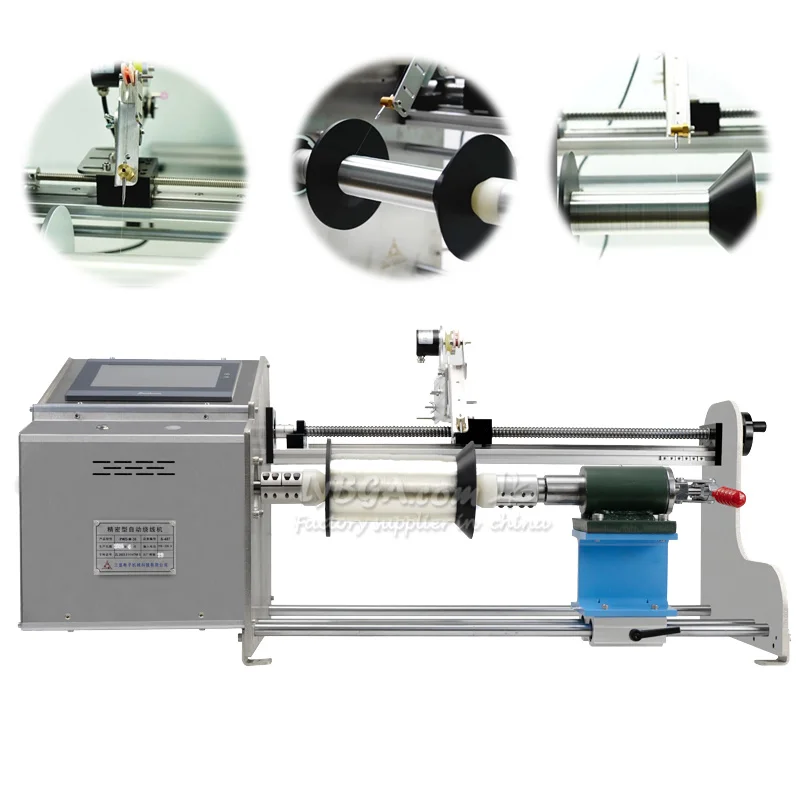 

LY FCW-30 Fiber Optic Coil Winding Machine 30km Length Roll Spool Max Width 400mm Diameter 300mm Compatible For 0.025mm Wire
