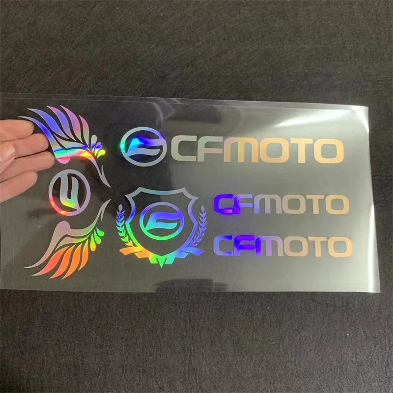 Motorcycle Sticker Reflective Vinyl For CFMOTO 150NK 400NK 650NK 250SR 450SR MT GT Side Strip Helmet A Set 30*15cm Sticker Refit