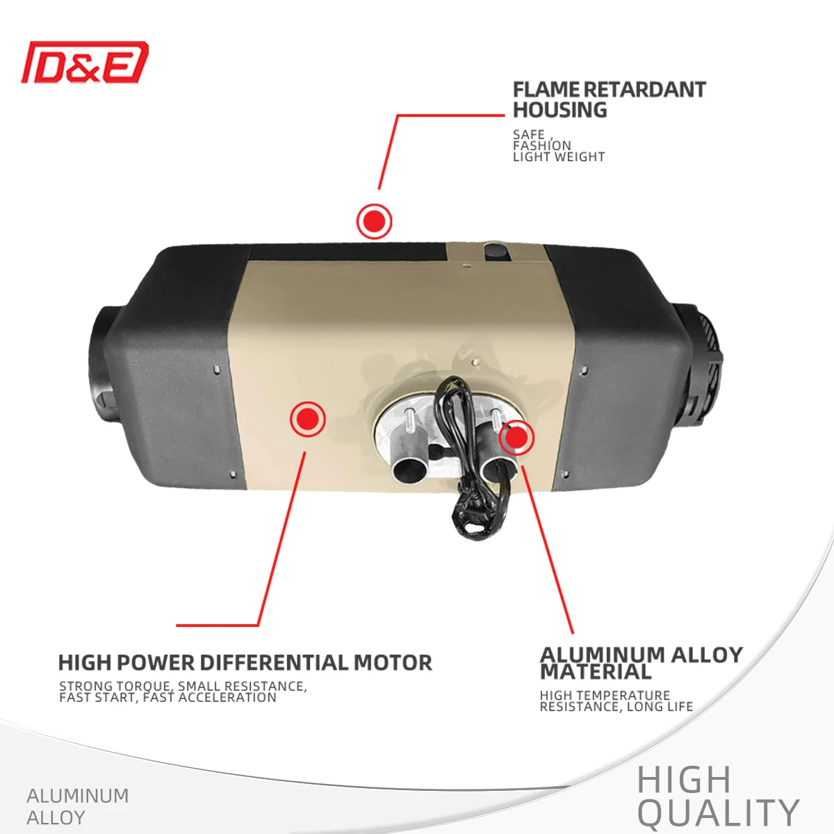 حار شعبية سخان سيارة شاحنة وقوف السيارات الهواء 2KW 2.2kW 2.6kW سخان الديزل 12 فولت لشاحنة قارب RVs العربة #4