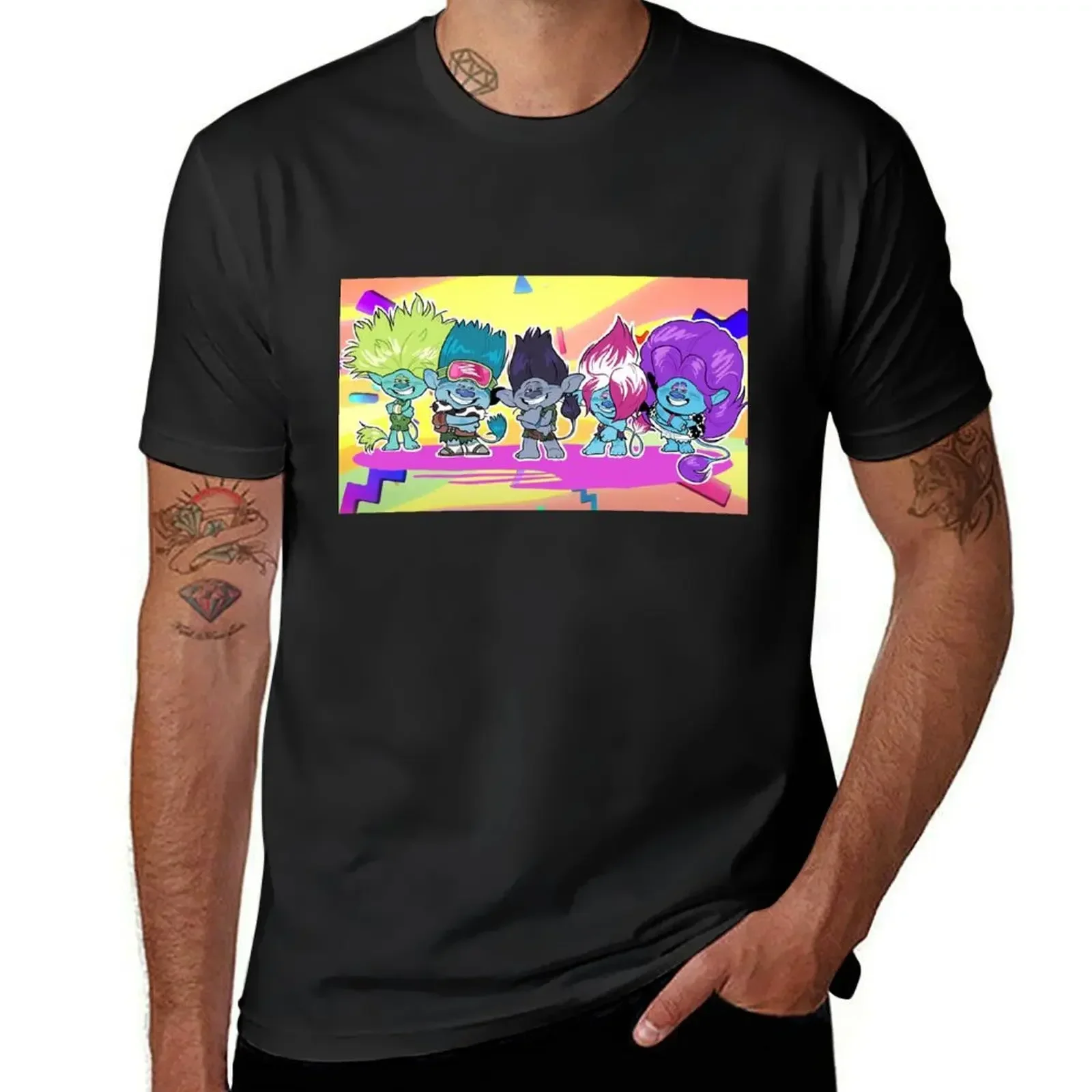 Trolls Brozone, Trolls Band Together Brozone T-Shirt customs design your own korean fashion mens t shirt