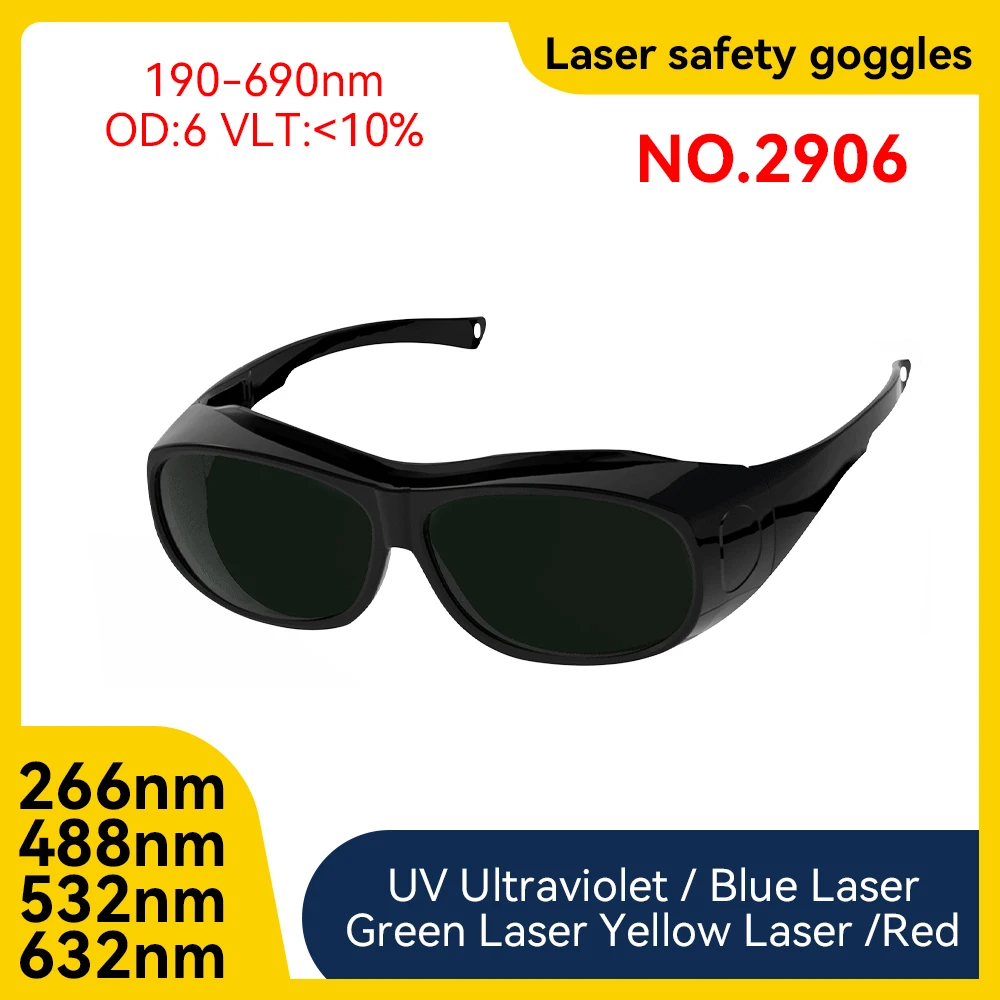 laser glasses Laser Protection 808 1064 OD6 Laser Safety Glasses Protective lenses laser protector laser protective glasses 532