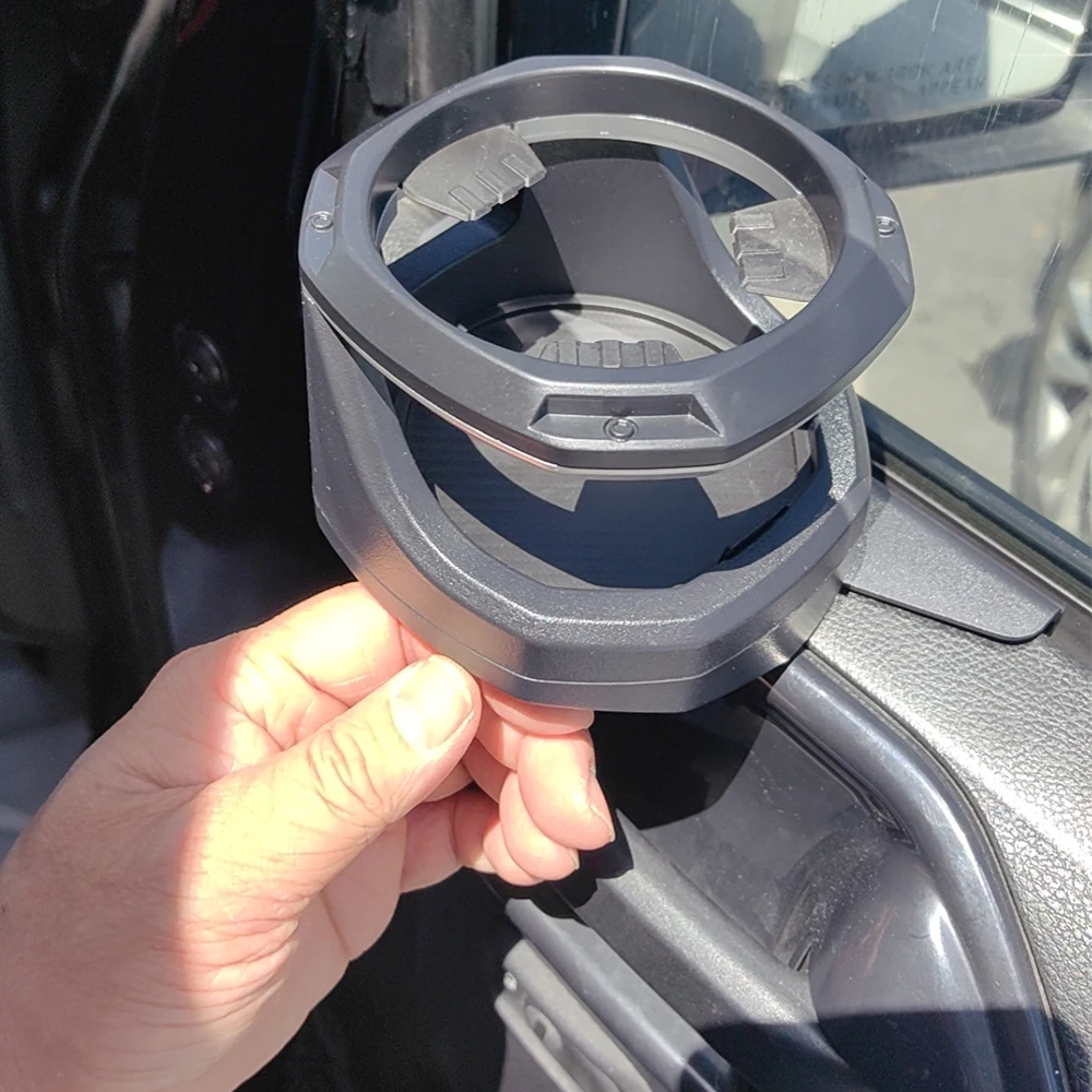 Cup Holder For Jeep Wrangler JK JKU 2/4D Left Right Side 2007-2017 Car Accessories Door Cup Holder