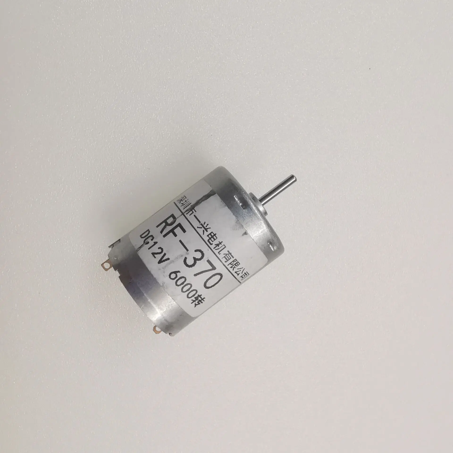 RF-370 miniature DC high-speed motor, adjustable speed small air/electric water pump 6V12V, 6000rpm