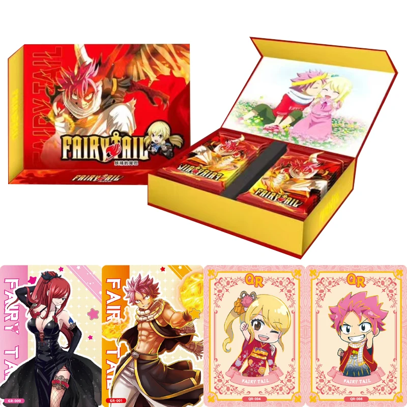 FAIRY TAIL Card Memories of Youth Natsu Dragneel Lucy Heartfilia Erza Scarlet Anime CP Character Game Collection Card Toys Gifts