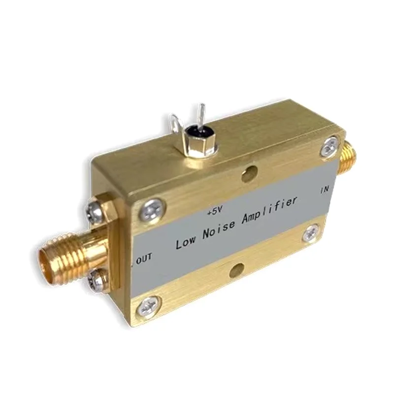 【Buy Now】Wideband RF Low Noise Amplifier Module For 50M-4Ghz Radio Frequency 90Ma Low Power Consumption Featuring SMA Female Con