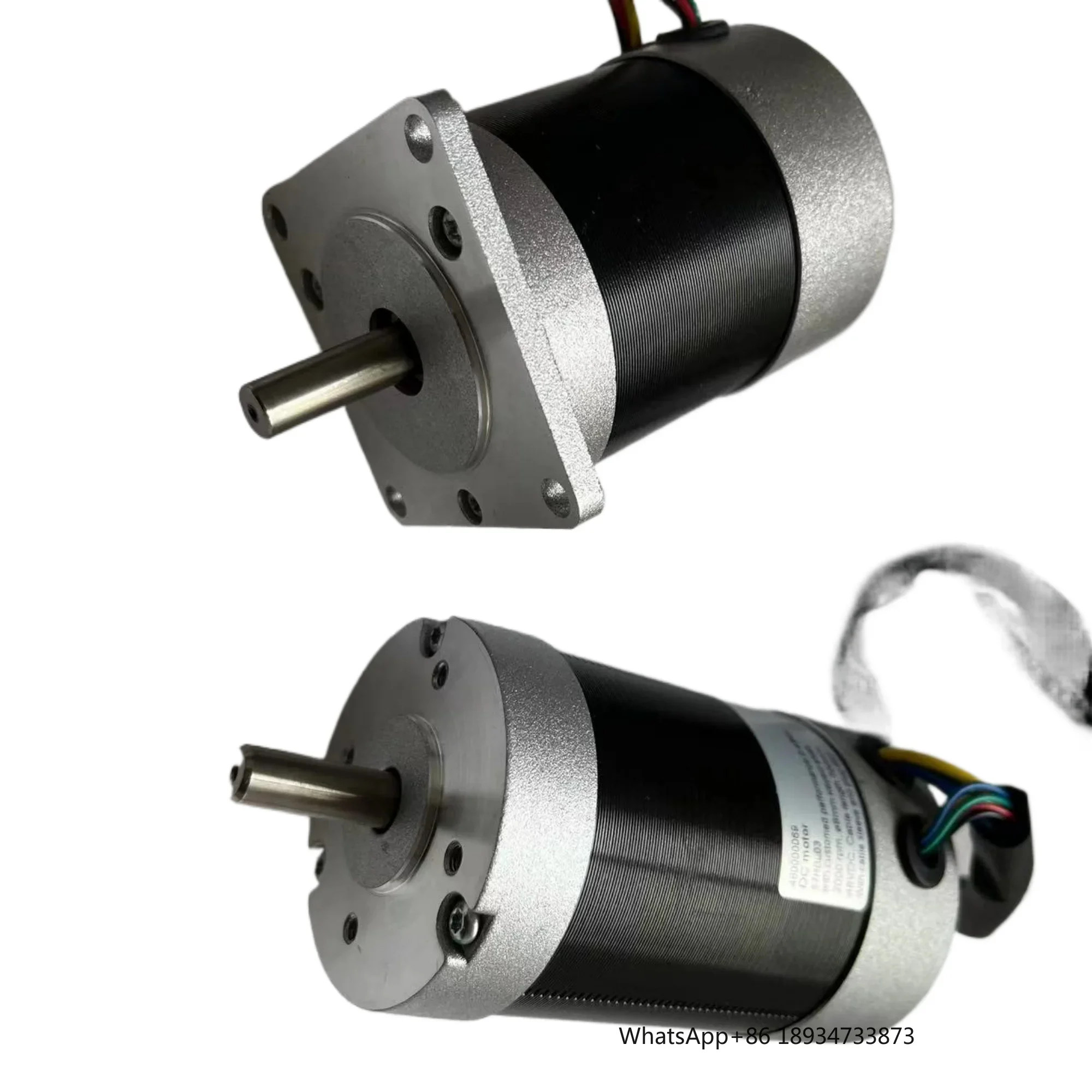 57mm Nema 23 Brushless DC Motor 24v 12v 18v 36v 48v 60v Electric BLDC Gear Motor with Encoder Controller Brake 50w 100w 200w