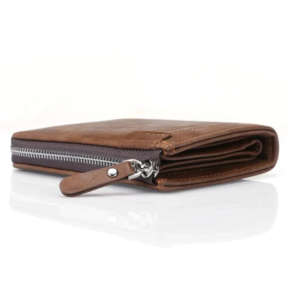 

Fashion Foldable Business Card Case Card Bag Casual ID Credit Card Holder Men Wallet Male Purses Short Coin Purse Money Clips