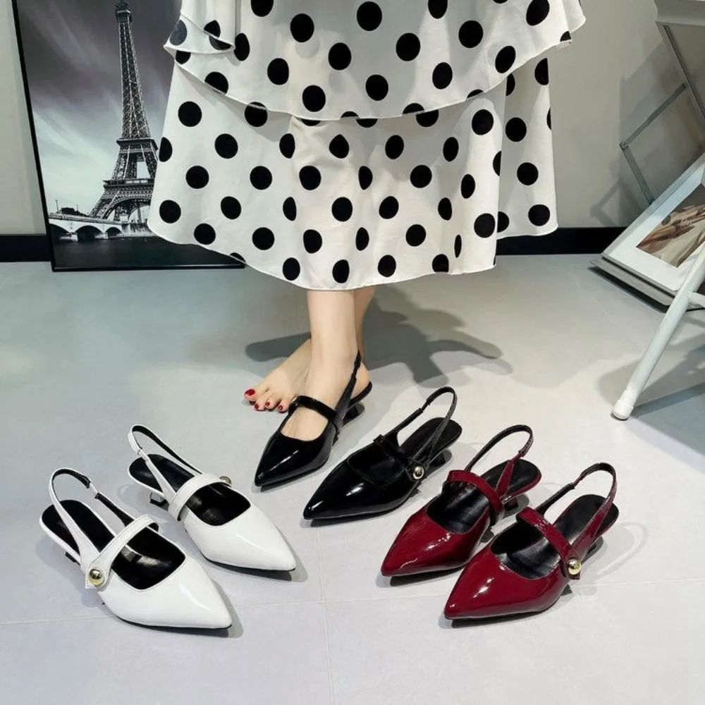 

Fashion New Summer High Heeled Sandals for Women Elegant Fashion Party Wedding Slingback Sexy Stiletto Ladies Dress Shoes