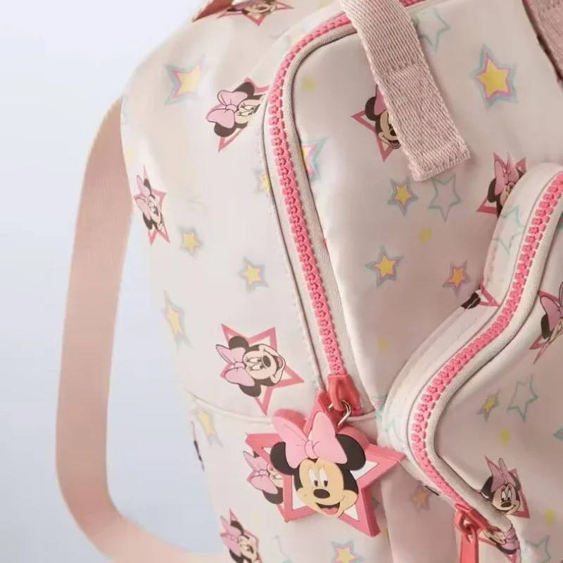 ديزني جديد الكرتون ميني رياض الأطفال الفتيات على ظهره الأطفال عارضة لطيف المألوف حقيبة مدرسية سعة كبيرة الفتيات Mochila